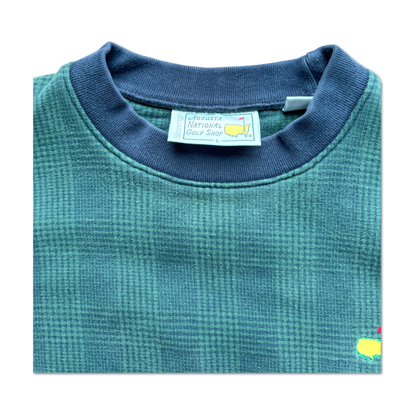 90's Masters Augusta National Plaid Sweatshirt
