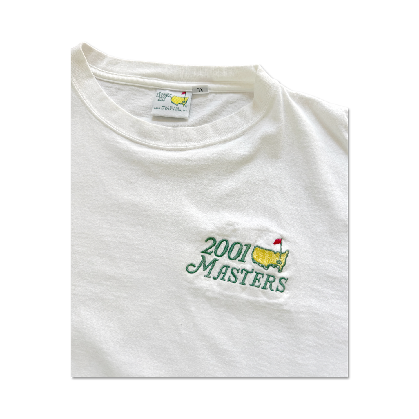 2001 Masters Augusta National T-Shirt (Tiger Year)
