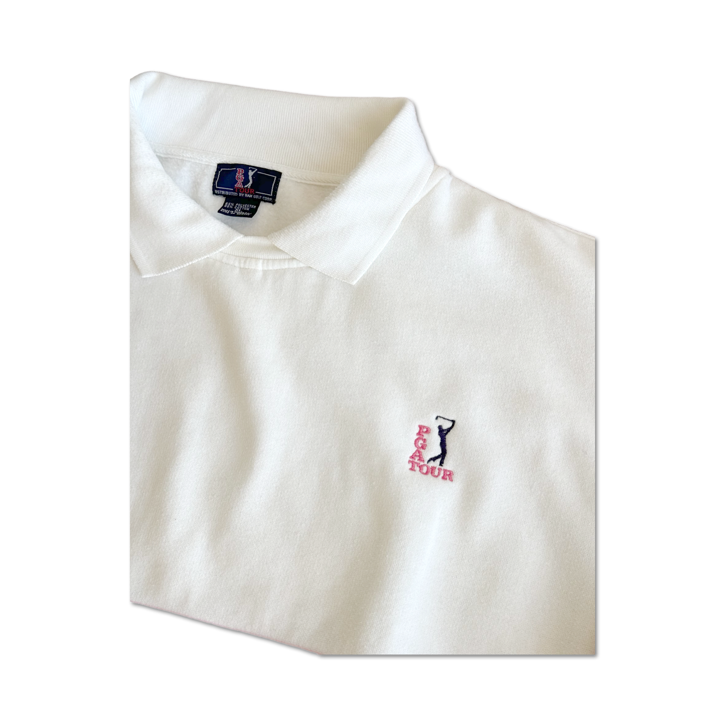 90's PGA Tour Collared Crewneck