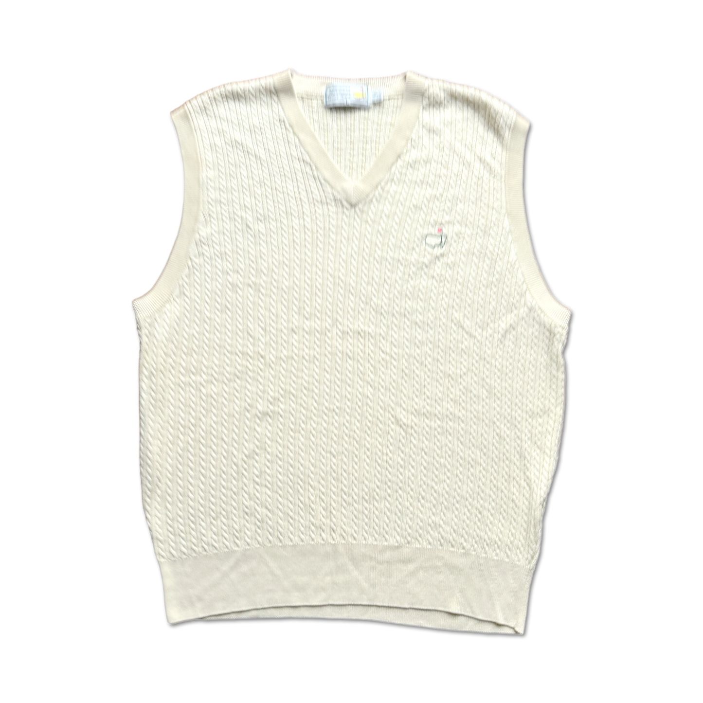 90's Masters Augusta National Cable Knit Sweater Vest