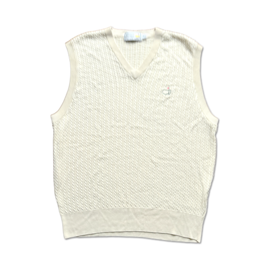 90's Masters Augusta National Cable Knit Sweater Vest