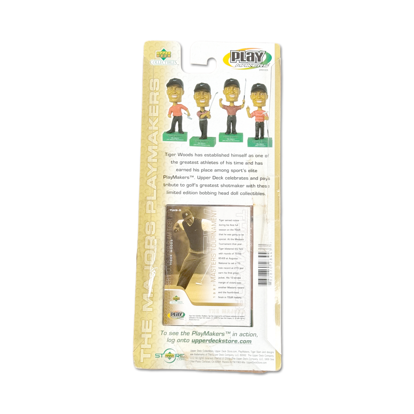 1997 Tiger Woods Masters Bobblehead