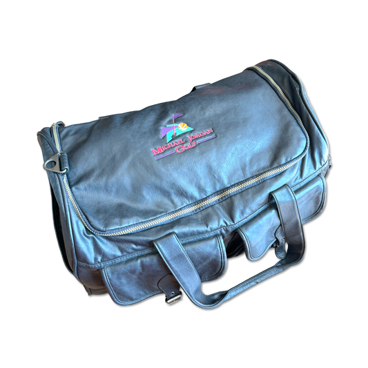 90's Michael Jordan Golf Leather Duffel Bag