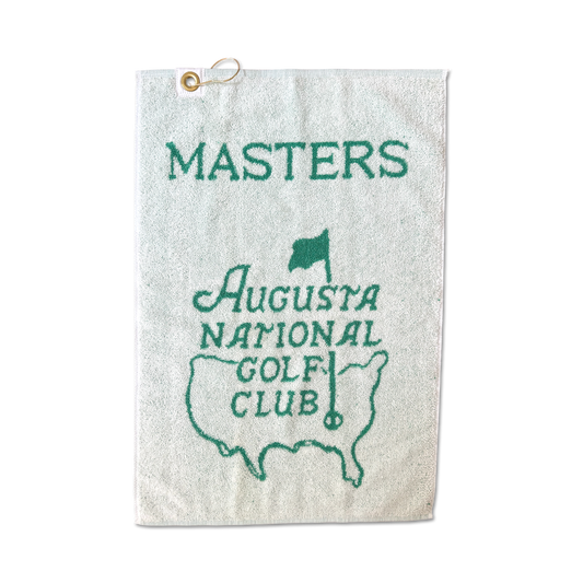 70's Masters Augusta National Golf Towel