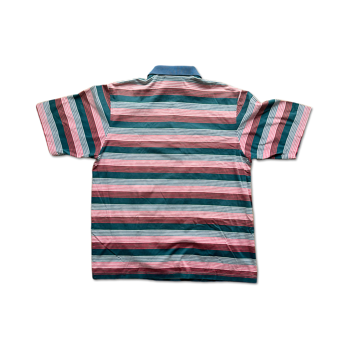 90's Masters Augusta National Striped Polo
