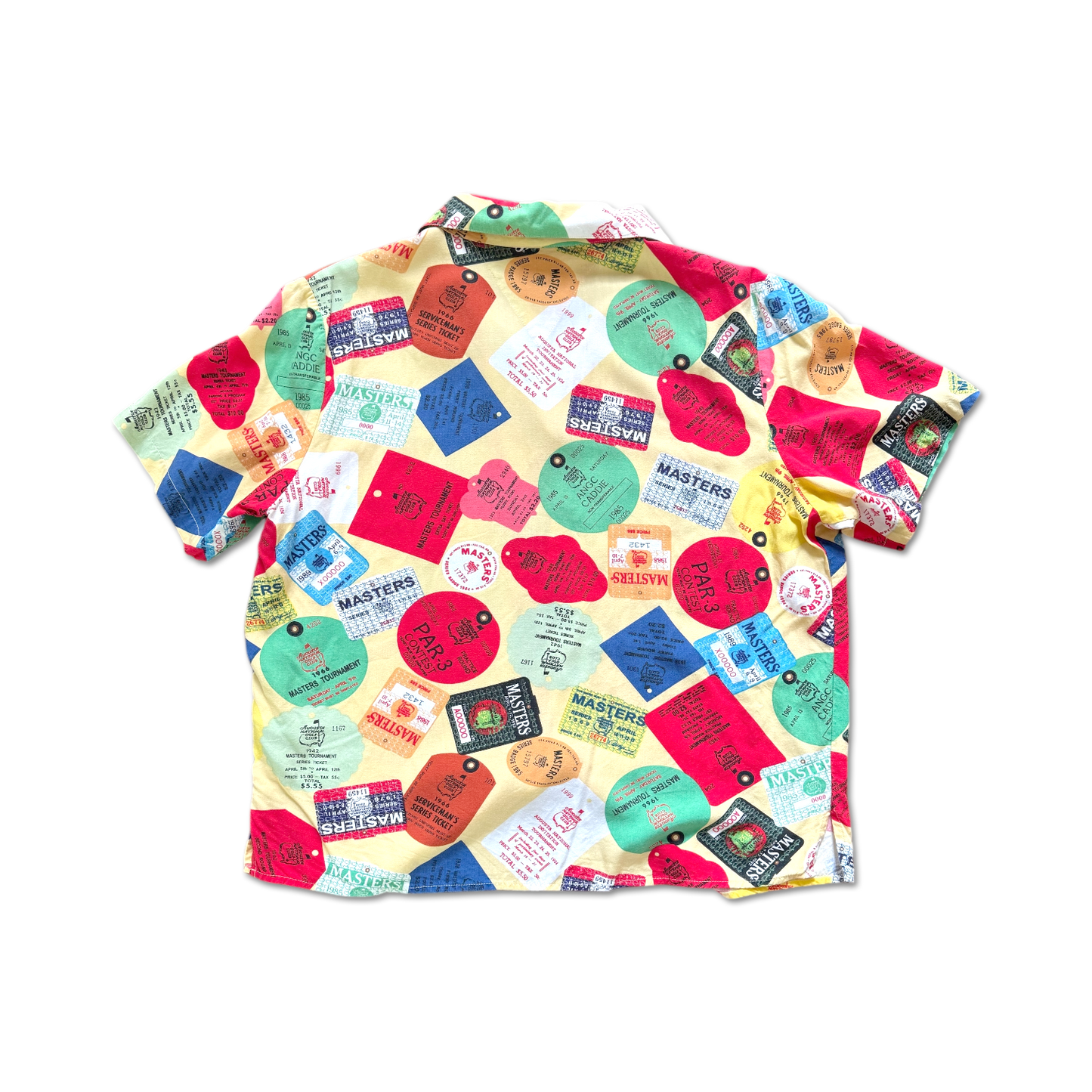 00's Masters Augusta National Badge Button Up