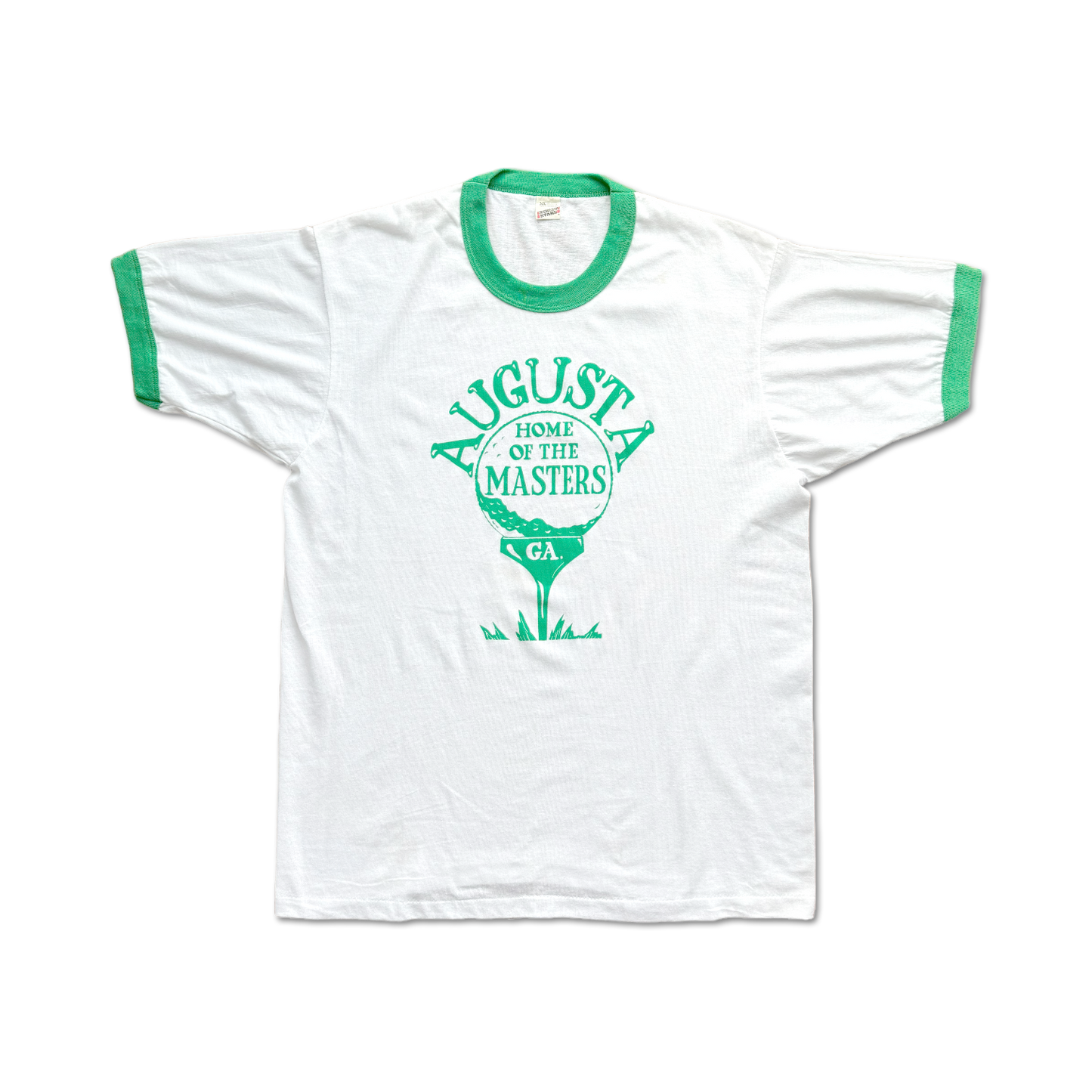 80's Augusta Home of the Masters Ringer T-Shirt
