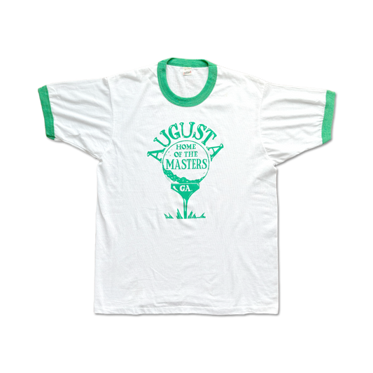 80's Augusta Home of the Masters Ringer T-Shirt