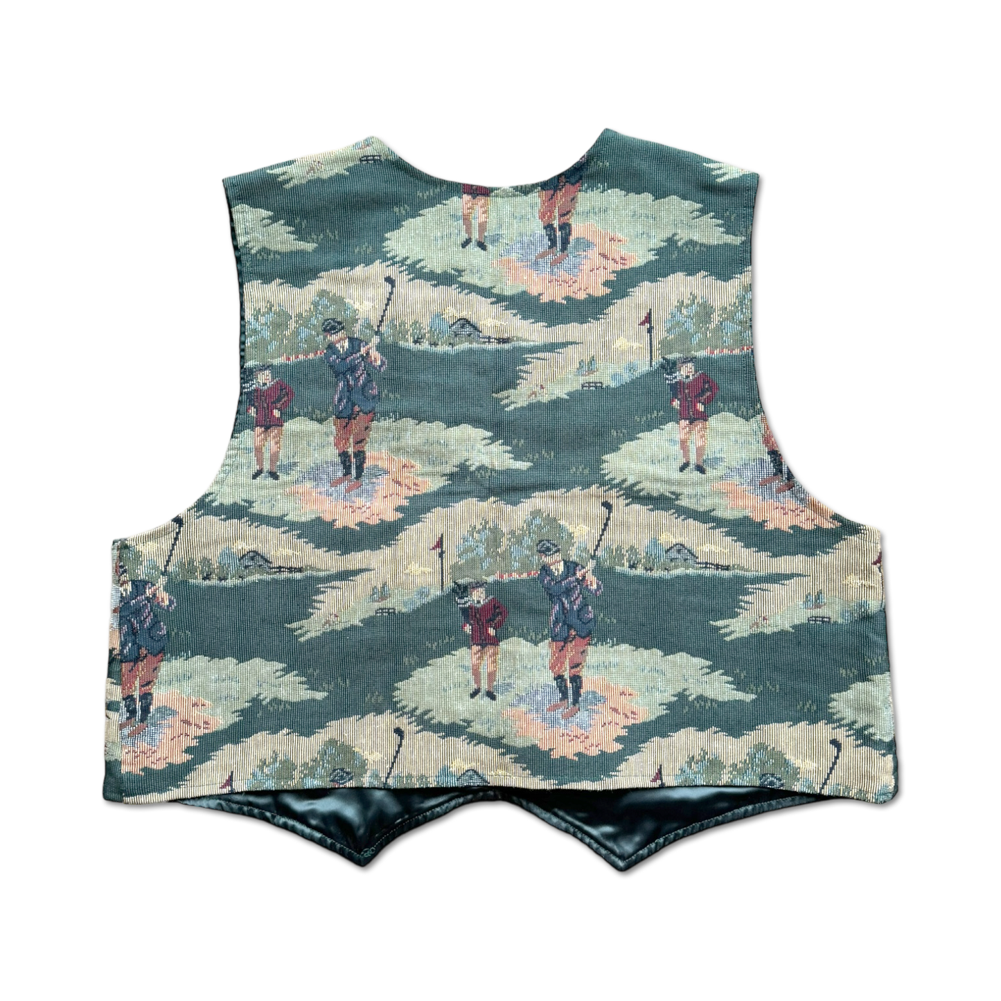 90's Tapestry Golf Vest