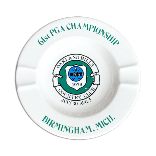 1979 PGA Championship Oakland Hills Country Club Ashtray