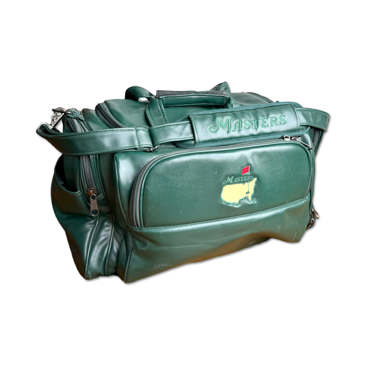 90's Masters Augusta National Leather Duffel Bag
