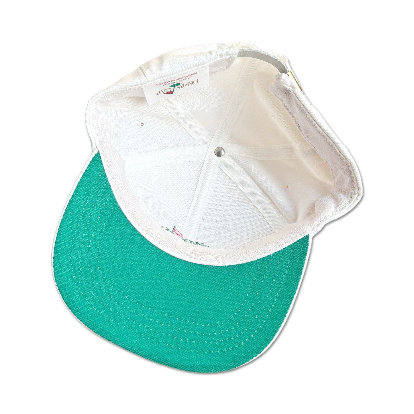 90's Masters Augusta National Leather Strapback Hat