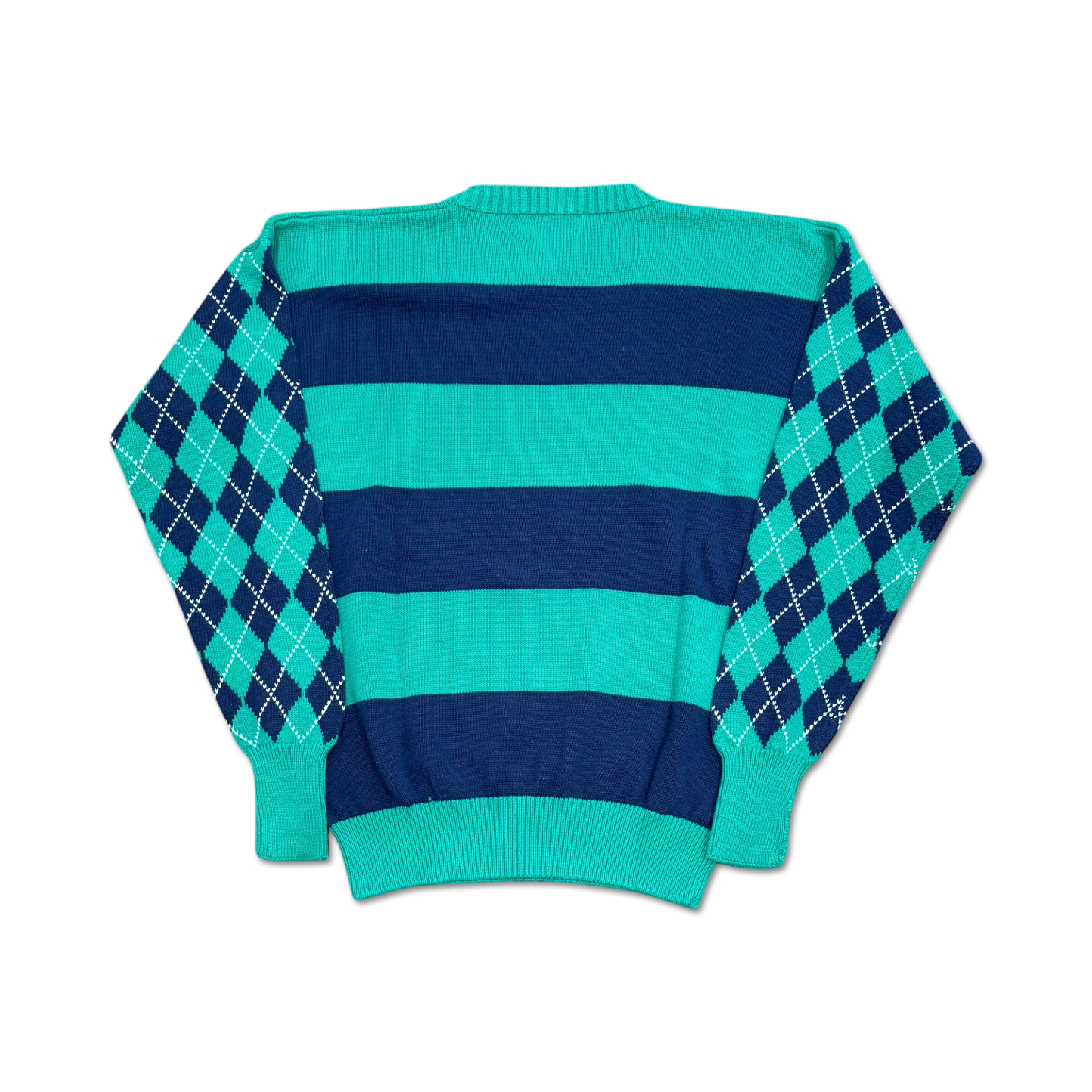 90's Masters Augusta National Argyle Knit Sweater