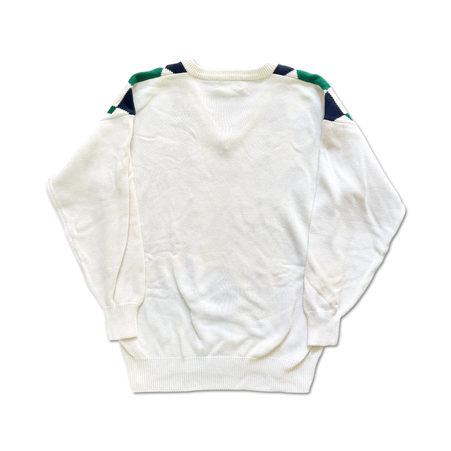 90's Masters Augusta National Argyle Knit Sweater