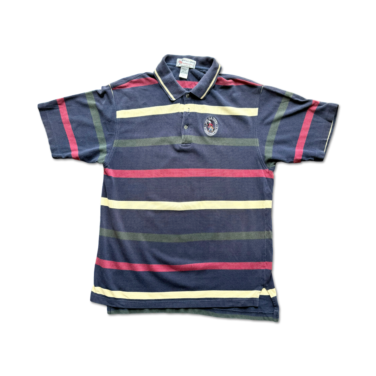 1999 U.S. Open Pinehurst No. 2 Striped Polo