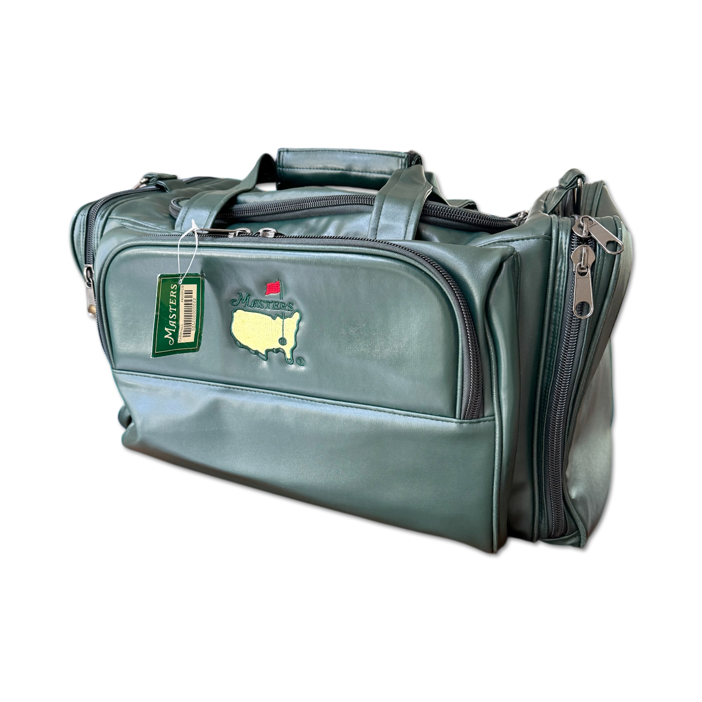 90's Masters Augusta National Leather Duffel Bag