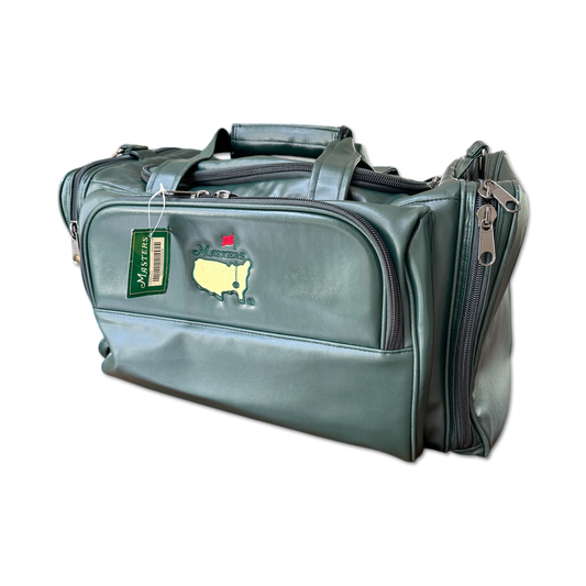 90's Masters Augusta National Leather Duffel Bag