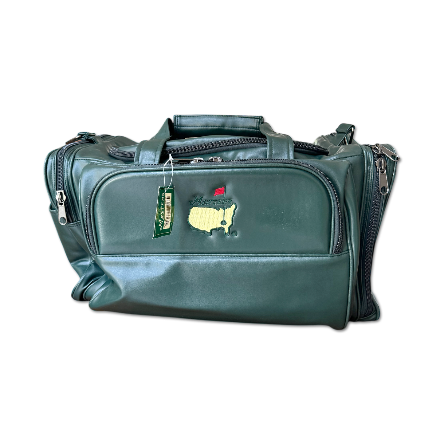 90's Masters Augusta National Leather Duffel Bag
