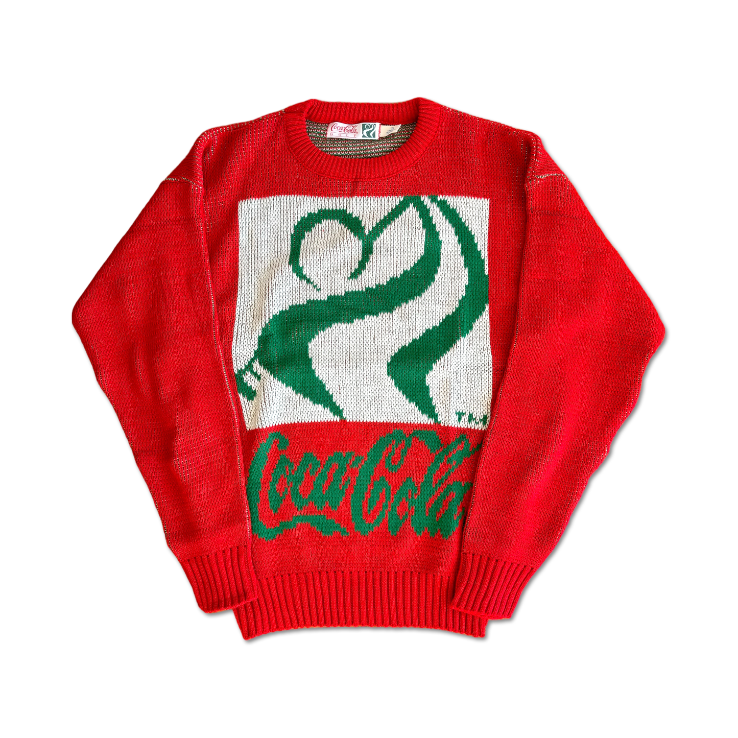 90's Coca-Cola Golf Knit Sweater
