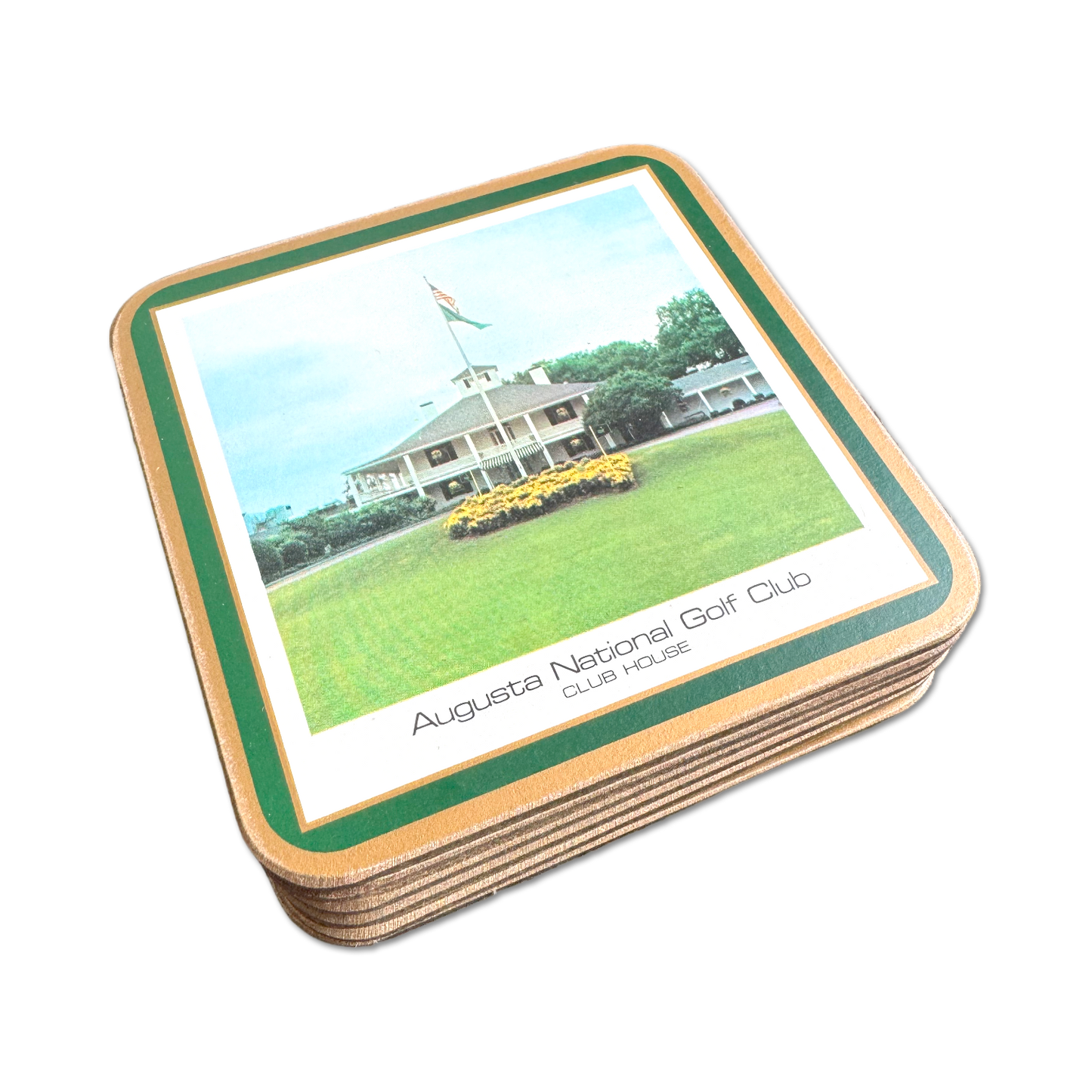 80s Masters Augusta National Coaster Set