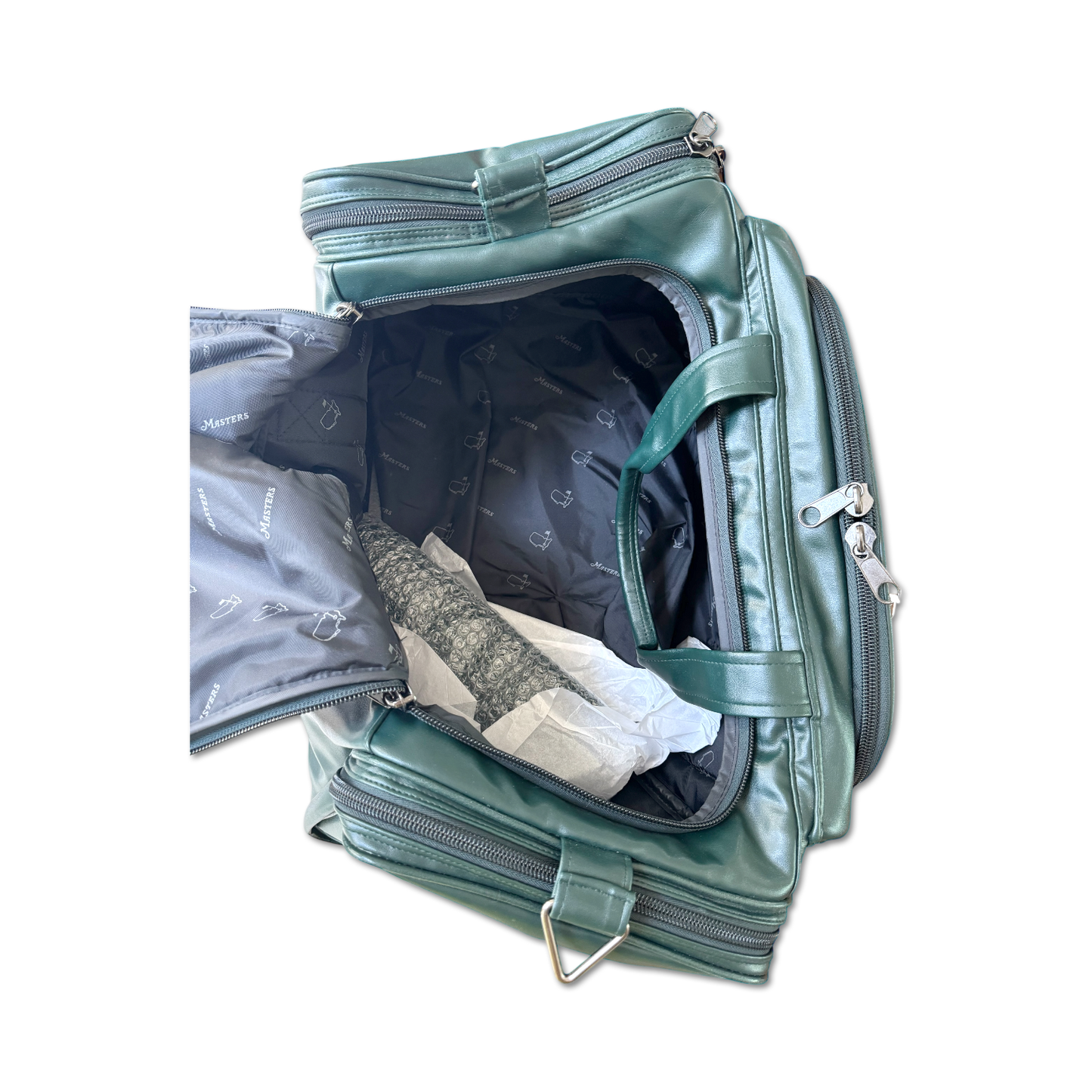 90's Masters Augusta National Leather Duffel Bag