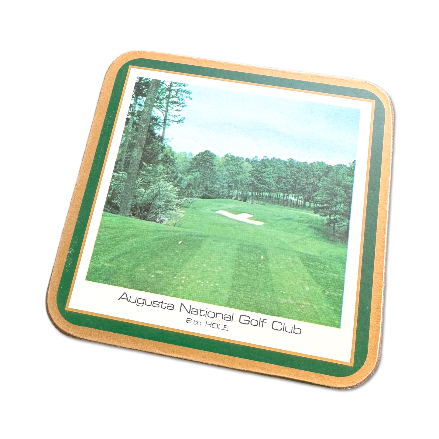 80s Masters Augusta National Coaster Set