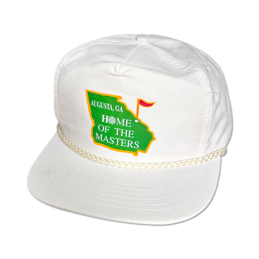 80's Augusta Home of the Masters Rope Hat