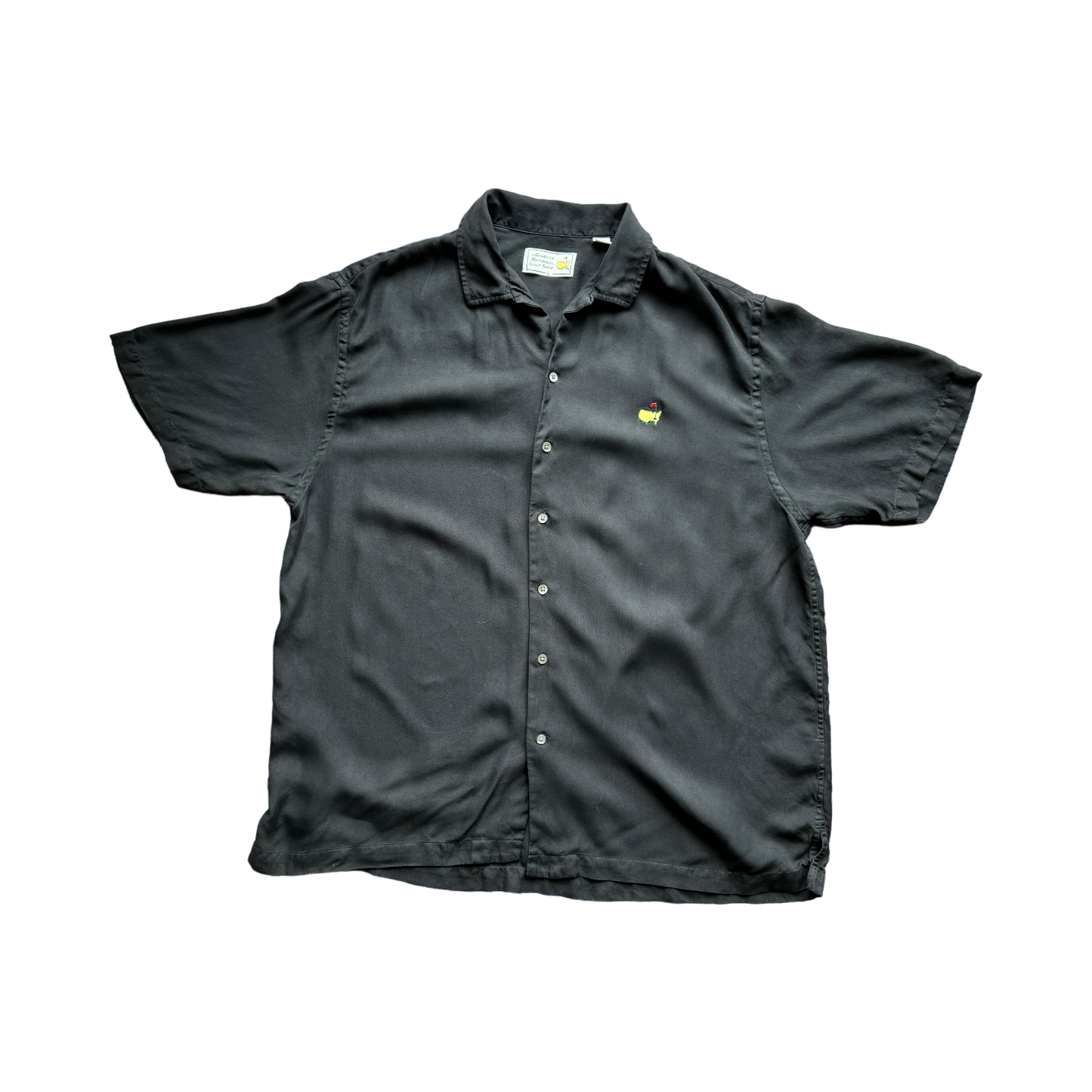 90's Masters Augusta National Silk Shortsleeve Button Down