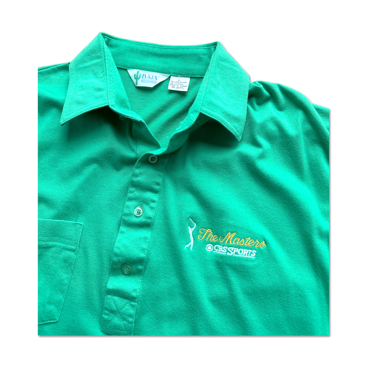 80's CBS Sports Masters Polo