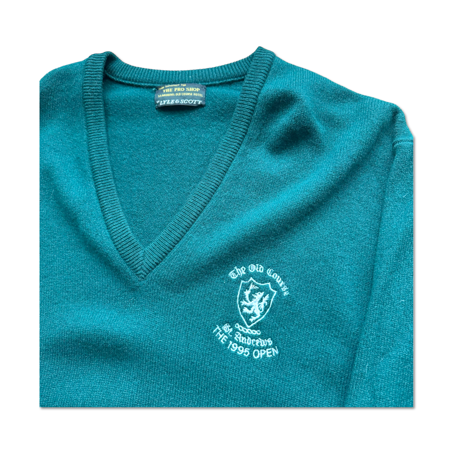 1995 British Open St Andrews Wool Sweater