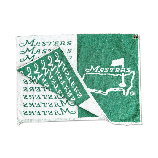 90's Masters Augusta National Golf Towel