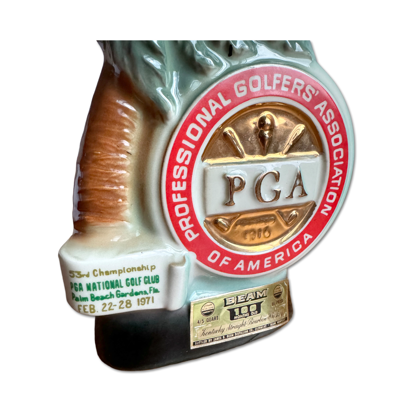 1971 PGA Championship PGA National Golf Club Whiskey Decanter