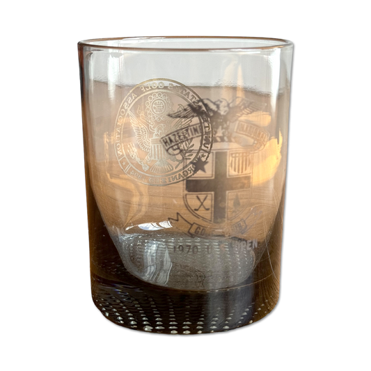 1970 U.S. Open Hazeltine National Golf Club Scotch Glasses (Set of 4)