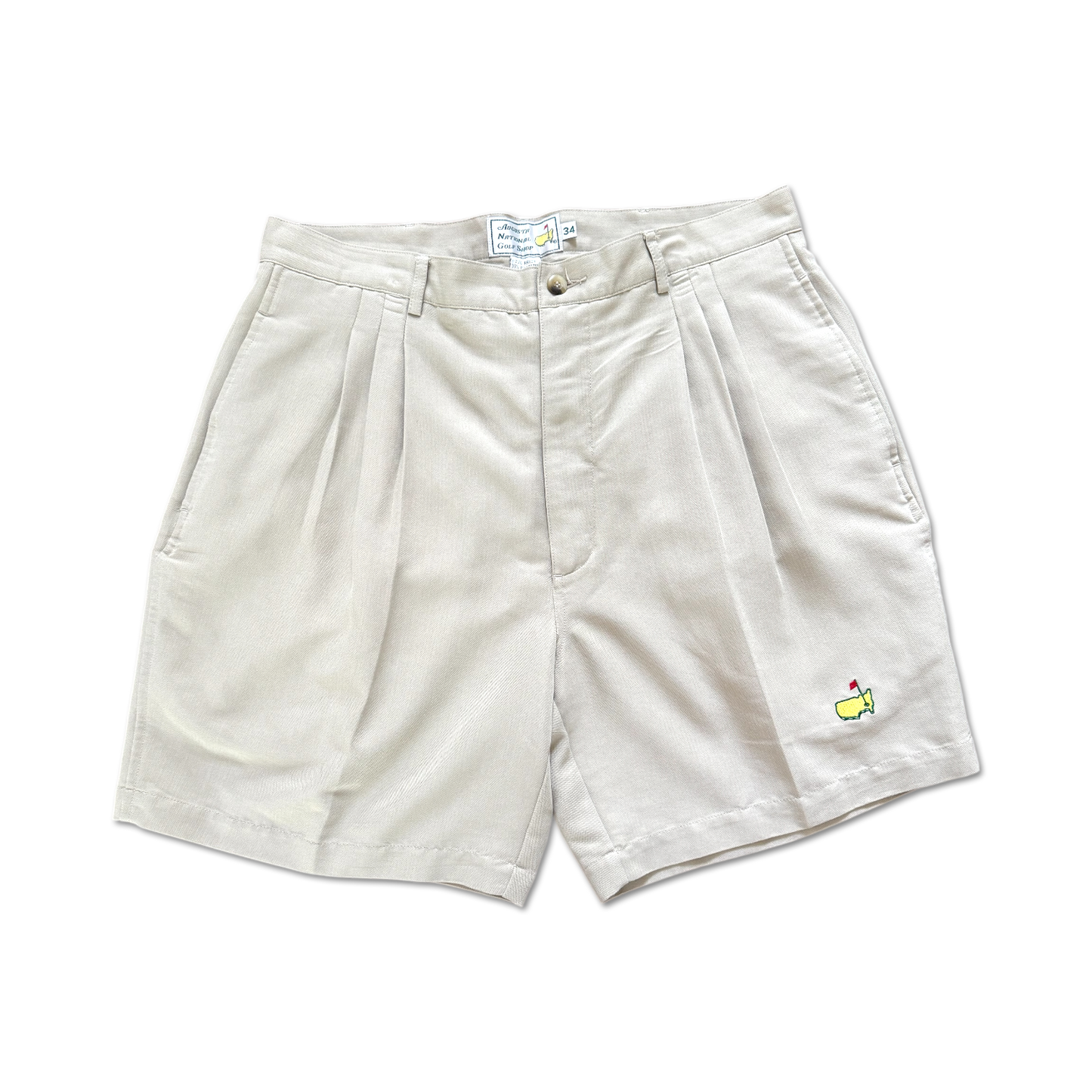 90's Masters Augusta National Pleated Shorts