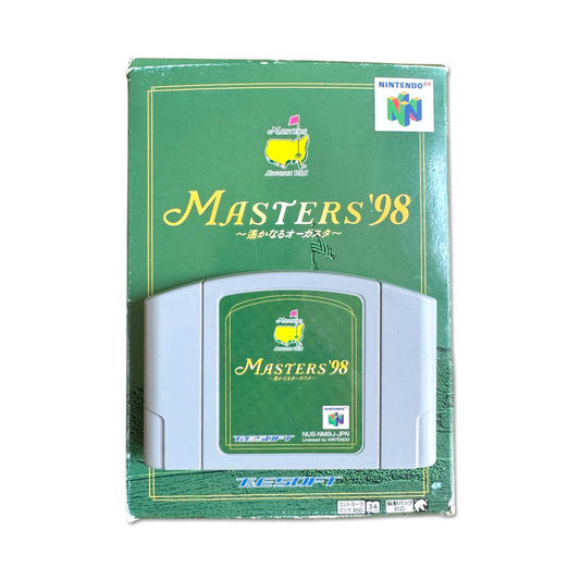 1998 Masters Nintendo 64 Game (Japan Exclusive)