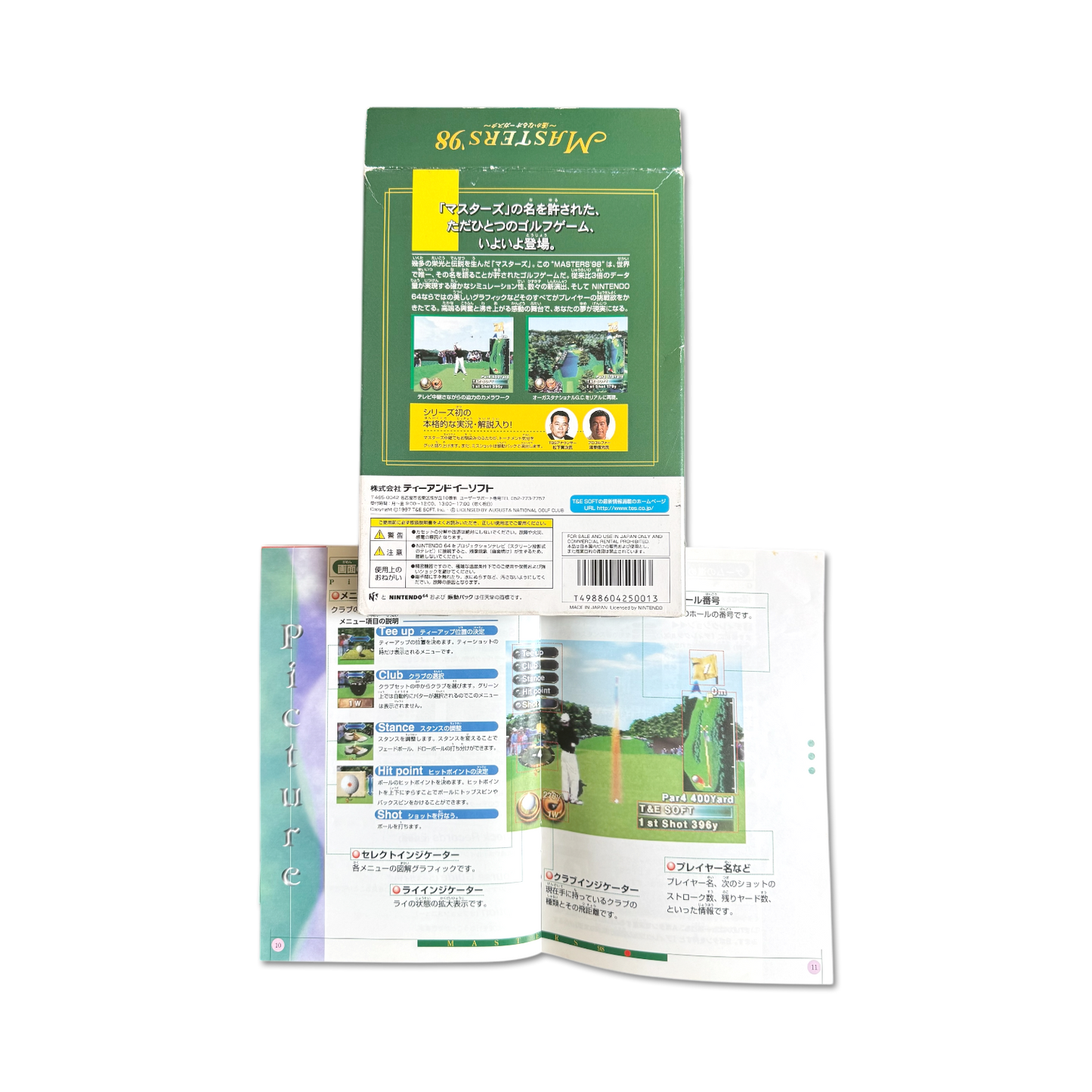 1998 Masters Nintendo 64 Game (Japan Exclusive)