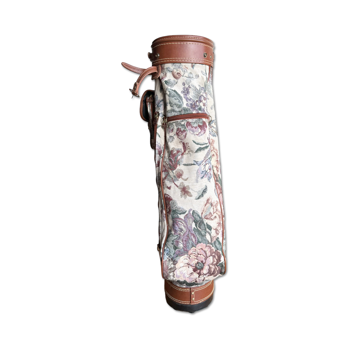 70's Floral Tapestry Golf Bag