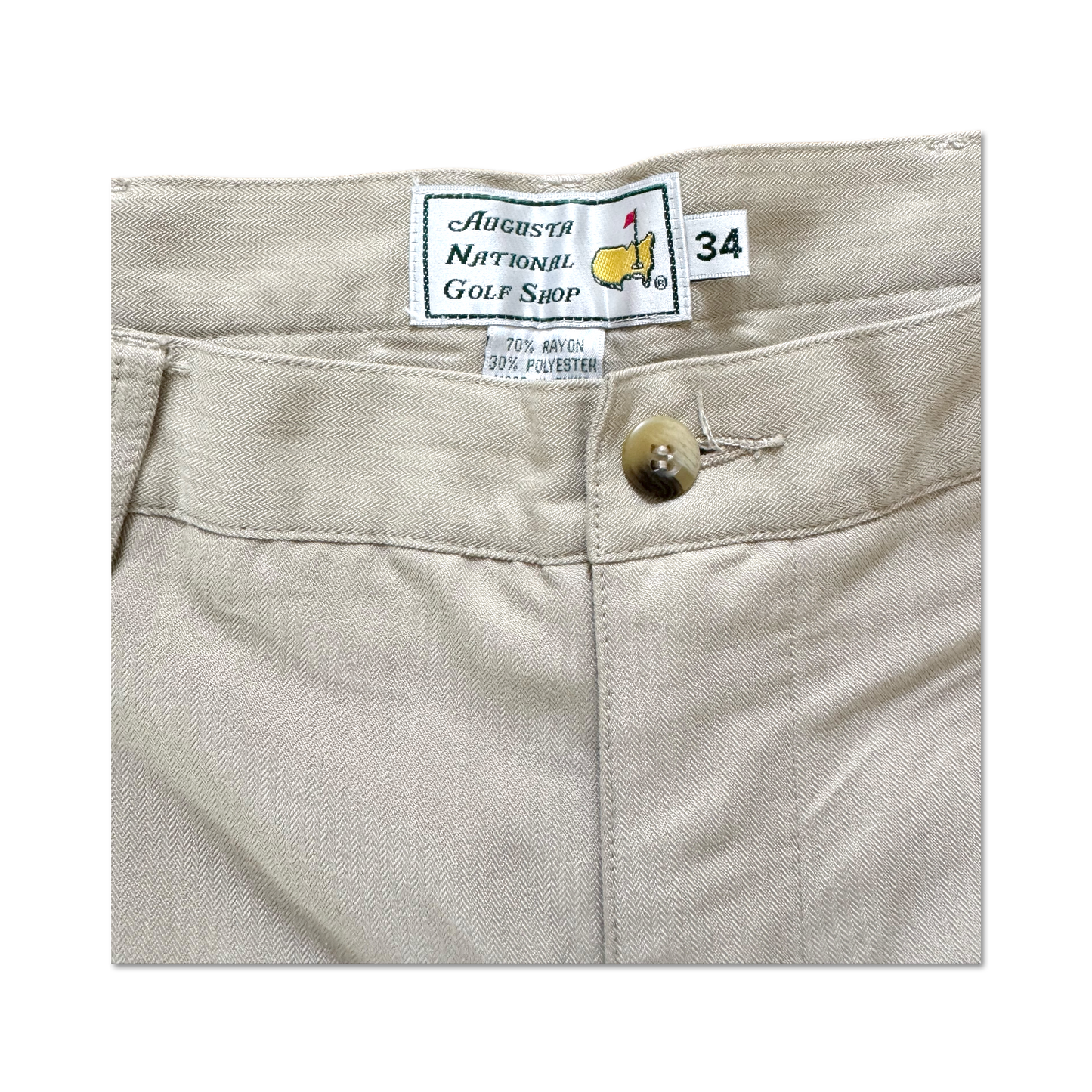 90's Masters Augusta National Pleated Shorts