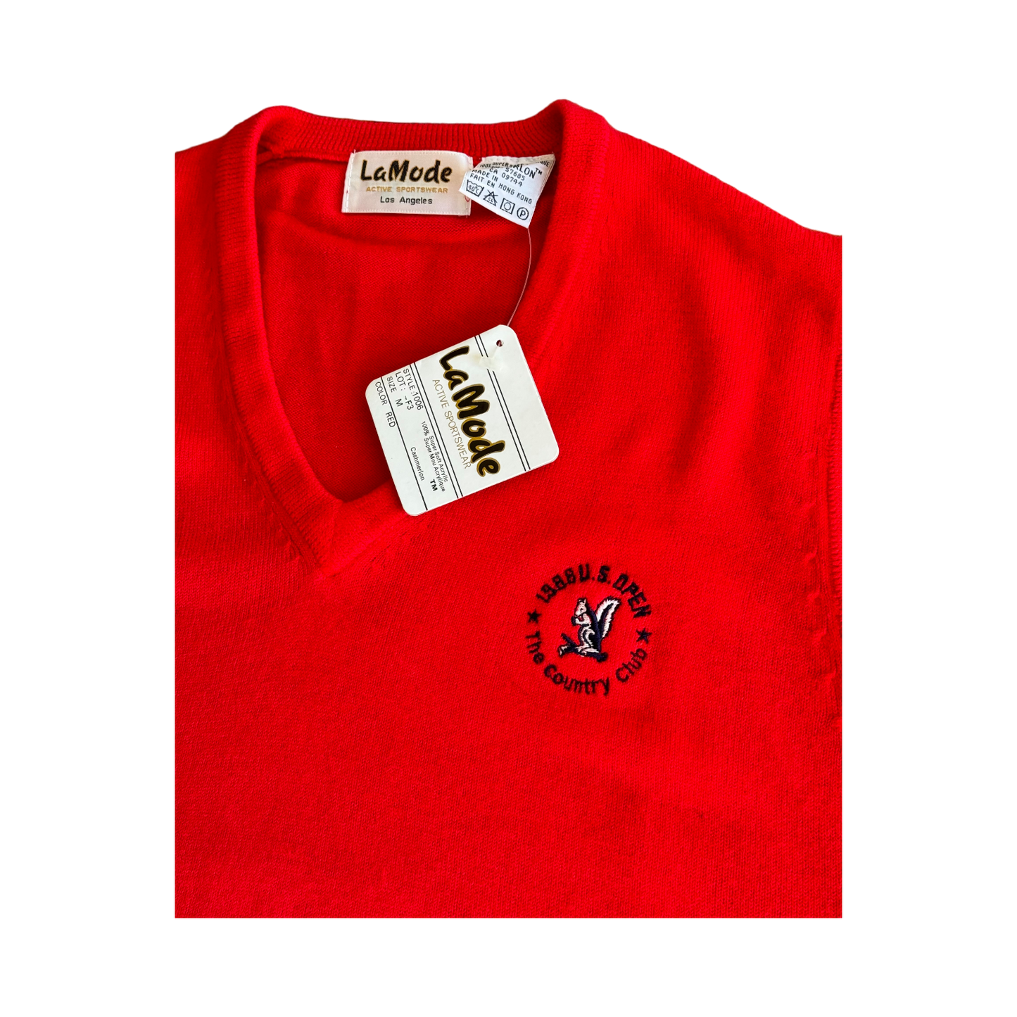 1988 U.S. Open The Country Club Sweater Vest