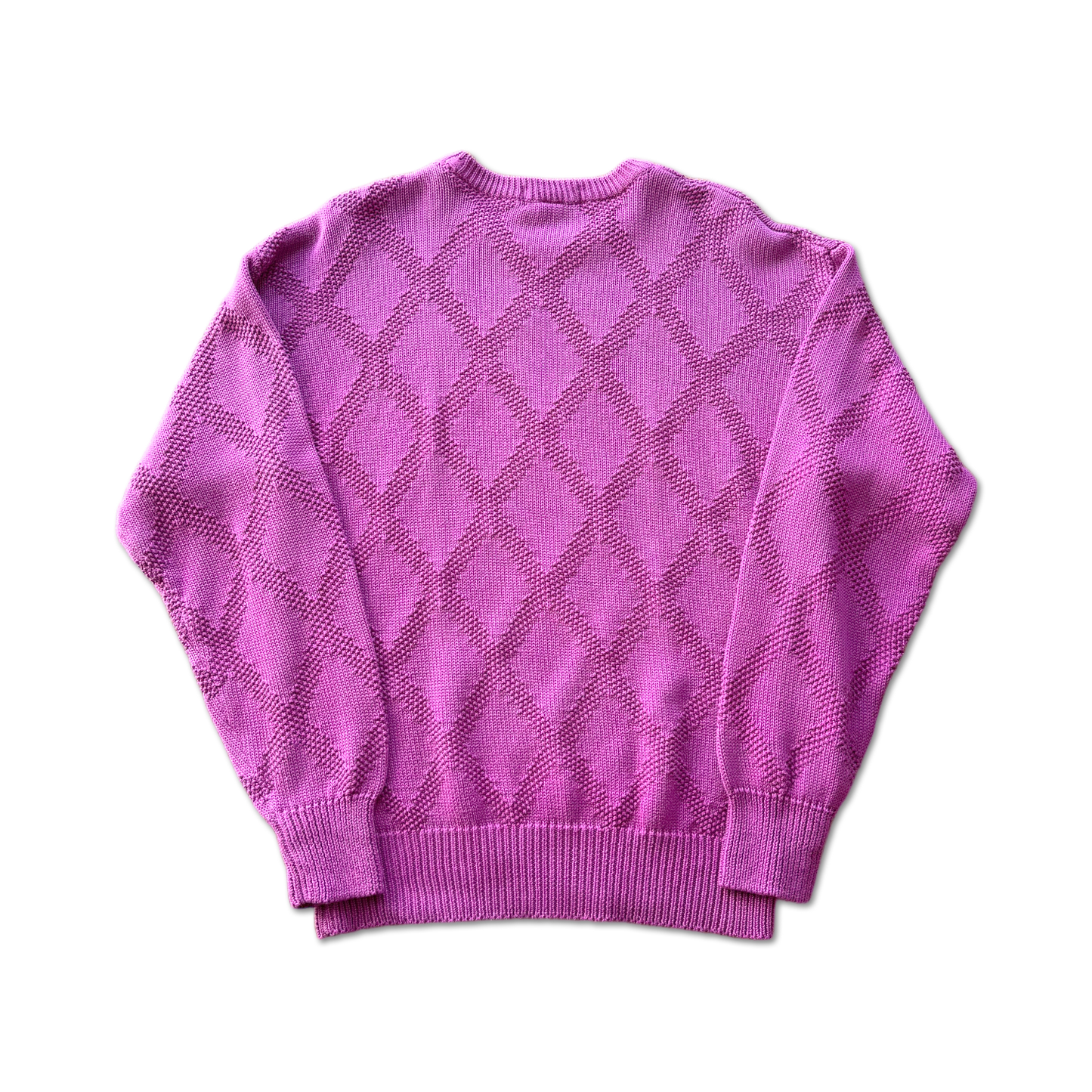 90's Pinehurst Diamond Knit Crewneck