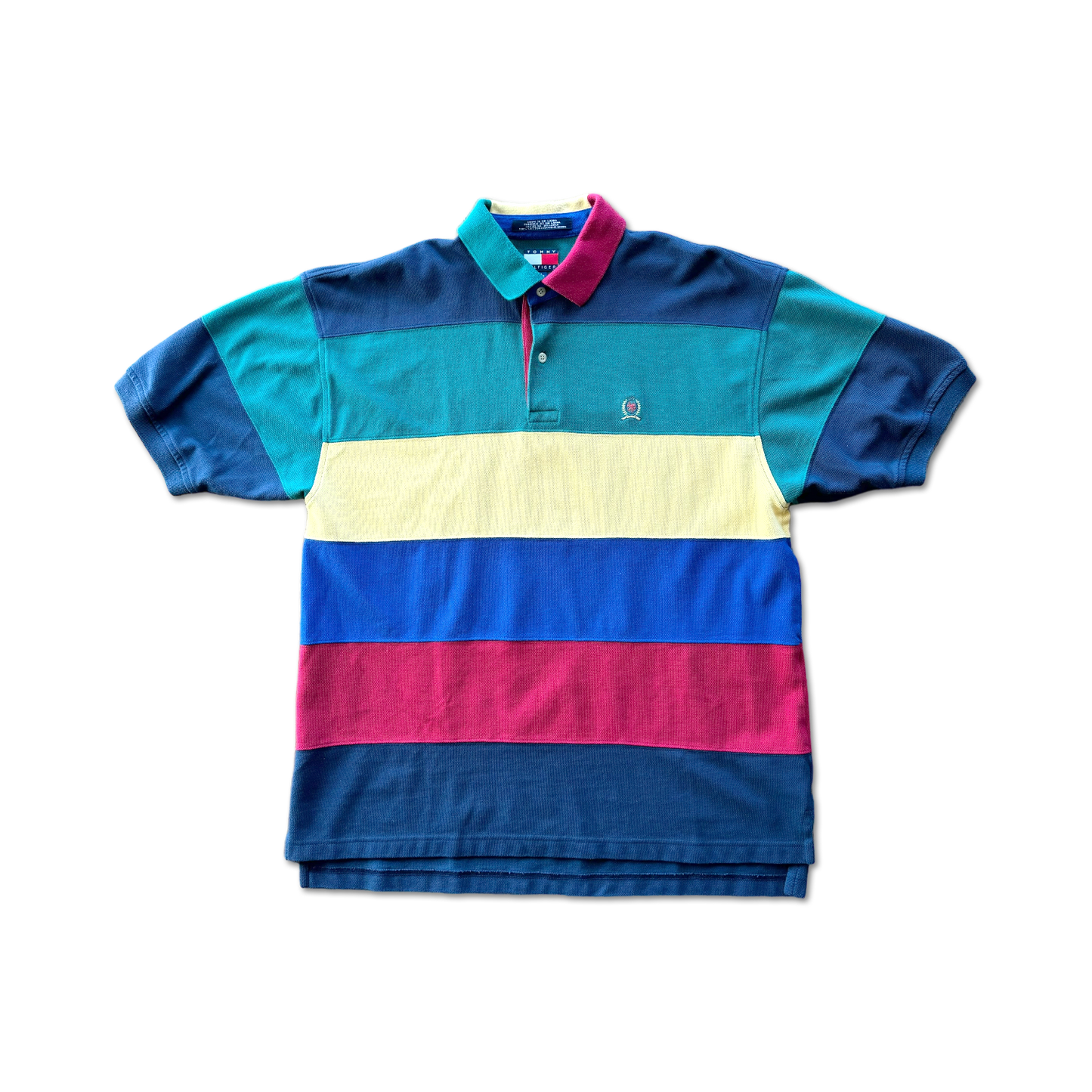 90's Tommy Hilfiger Colorblock Polo