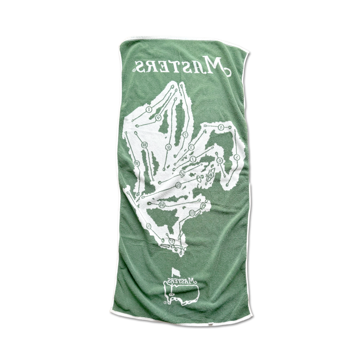 90s Masters Augusta National Beach Towel