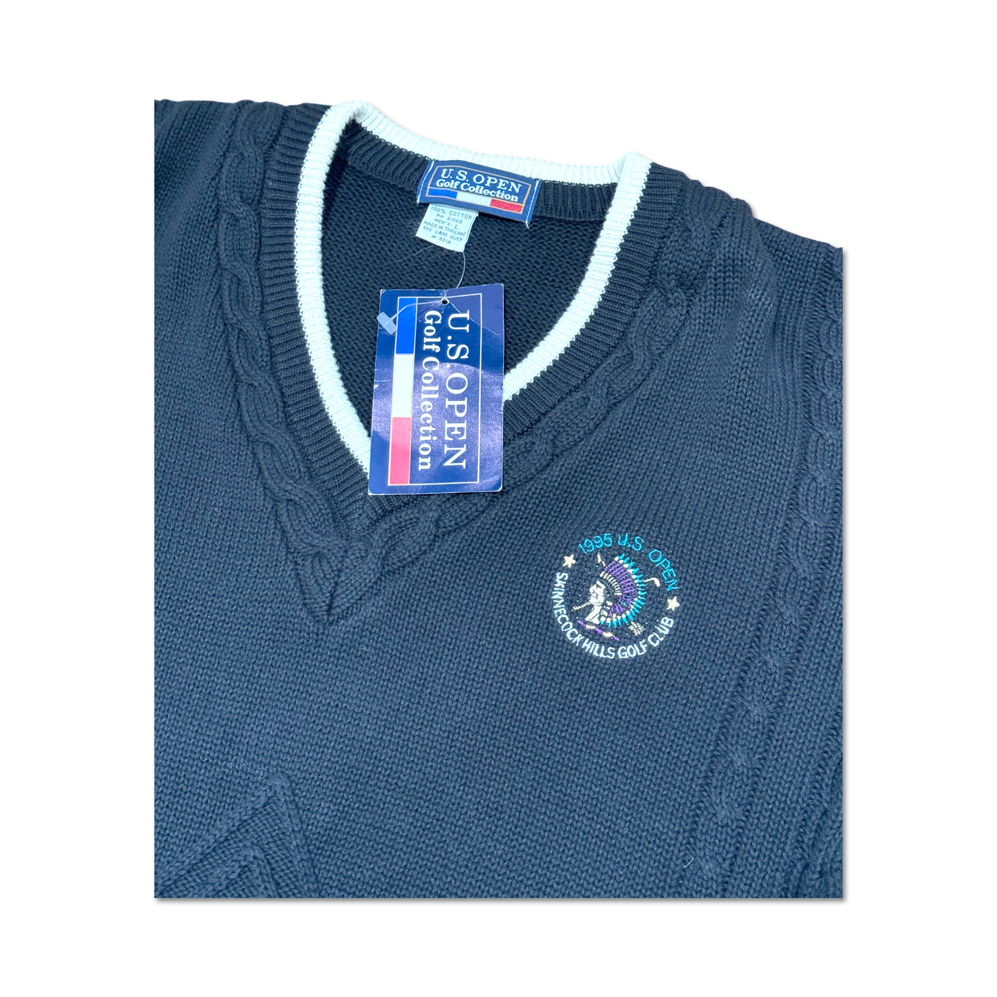1995 U.S. Open Shinnecock Hills Golf Club Knit Sweater