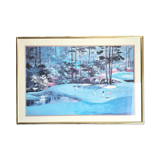 80's Masters Augusta National #11 & #12 Amen Corner Framed Art Print