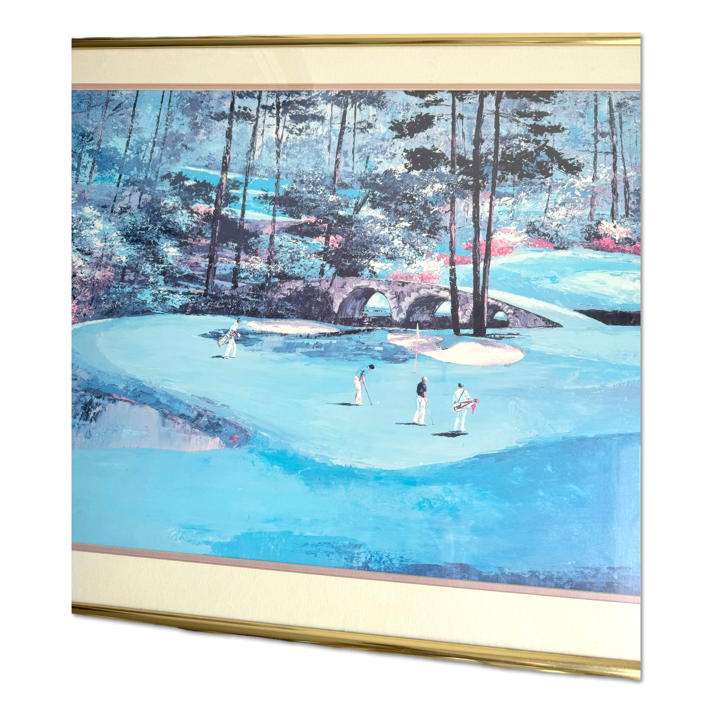 80's Masters Augusta National #11 & #12 Amen Corner Framed Art Print