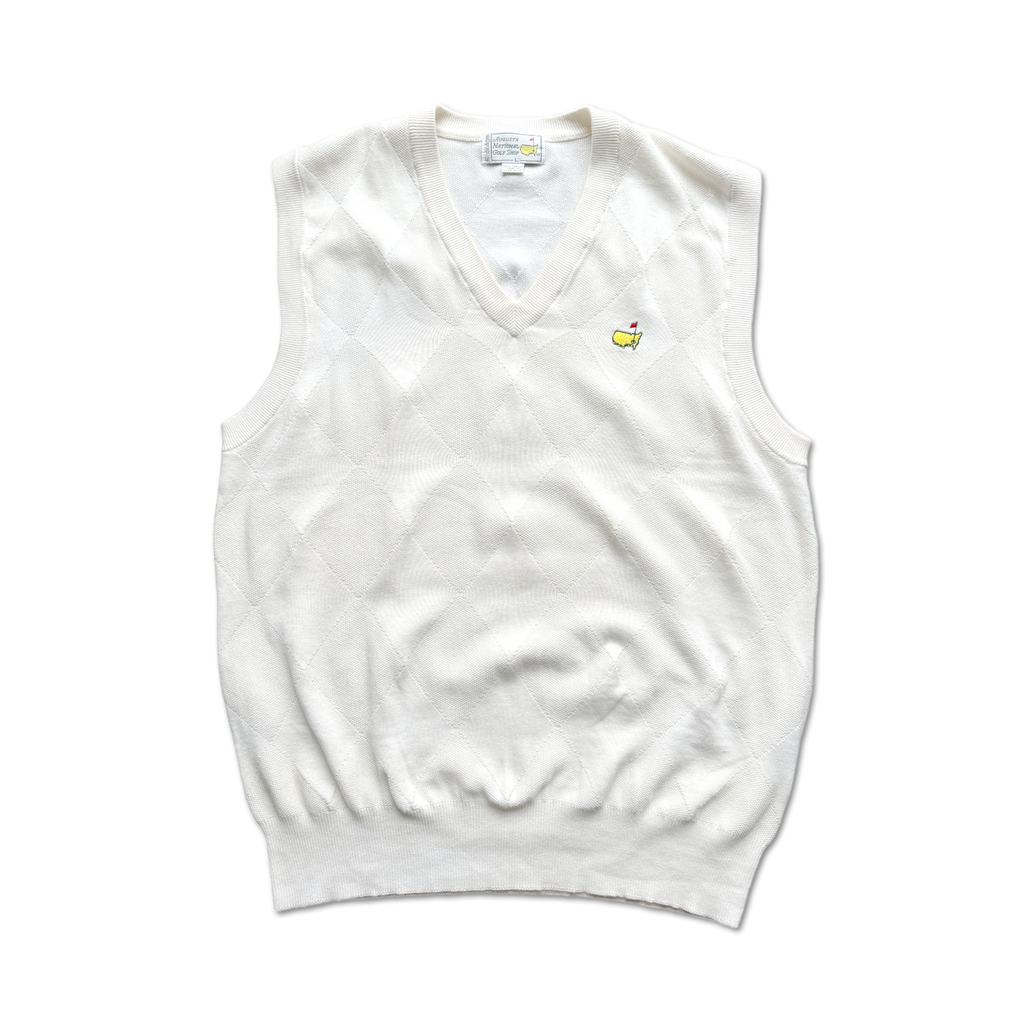 90's Masters Augusta National Diamond Sweater Vest