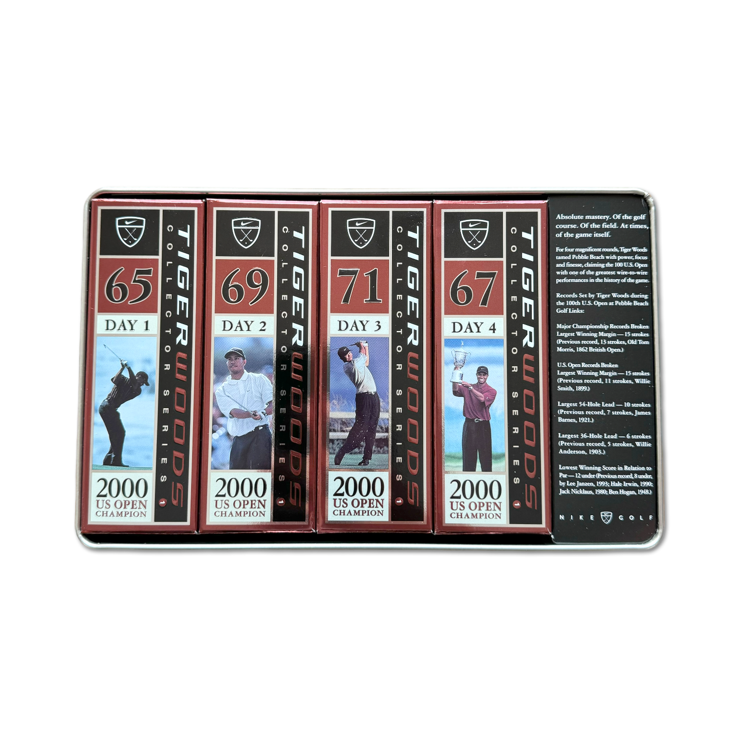 2000 U.S. Open Tiger Woods Golf Ball Collector Series