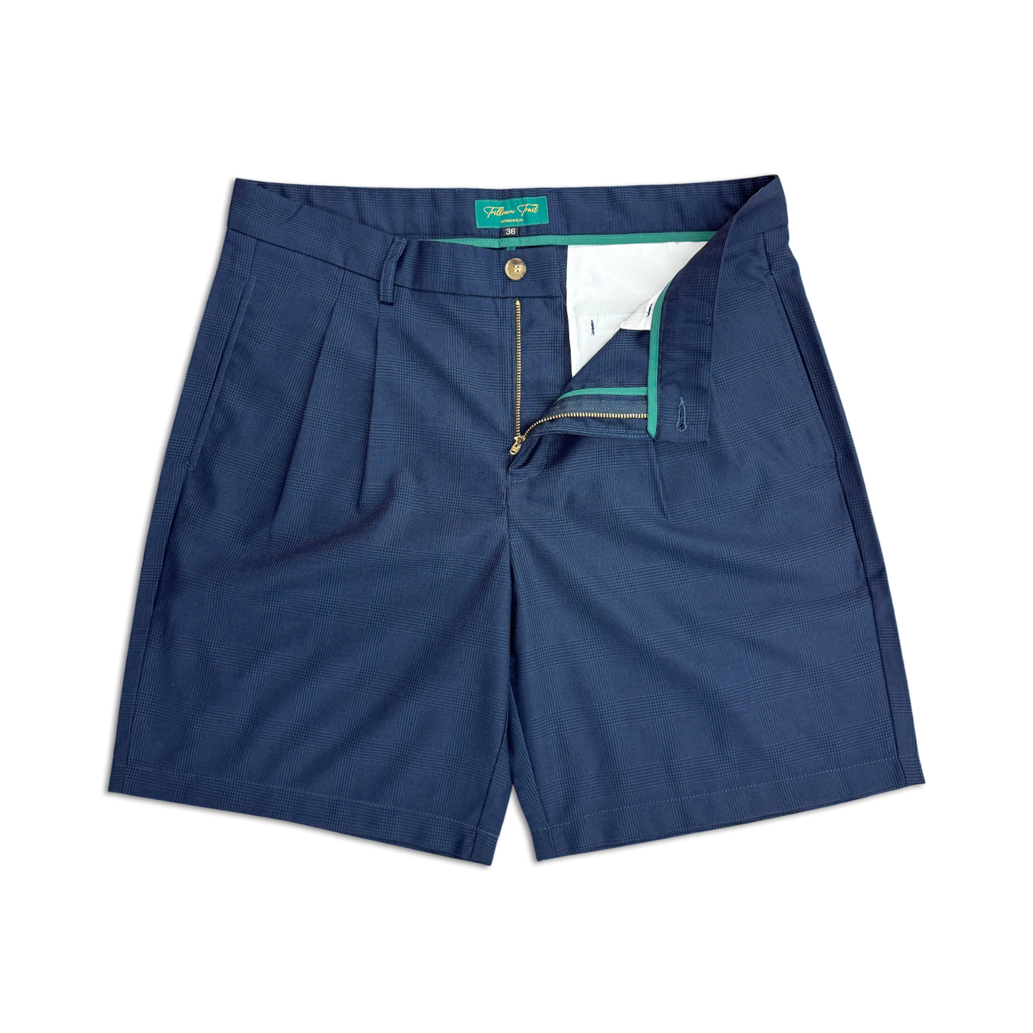 Signature Pleated Shorts