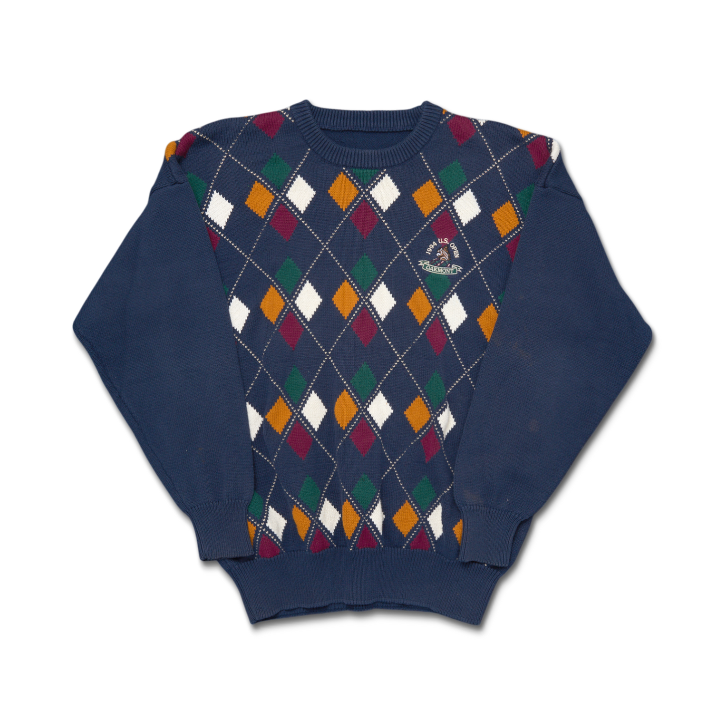 1994 U.S. Open Oakmont Country Club Argyle Knit Sweater