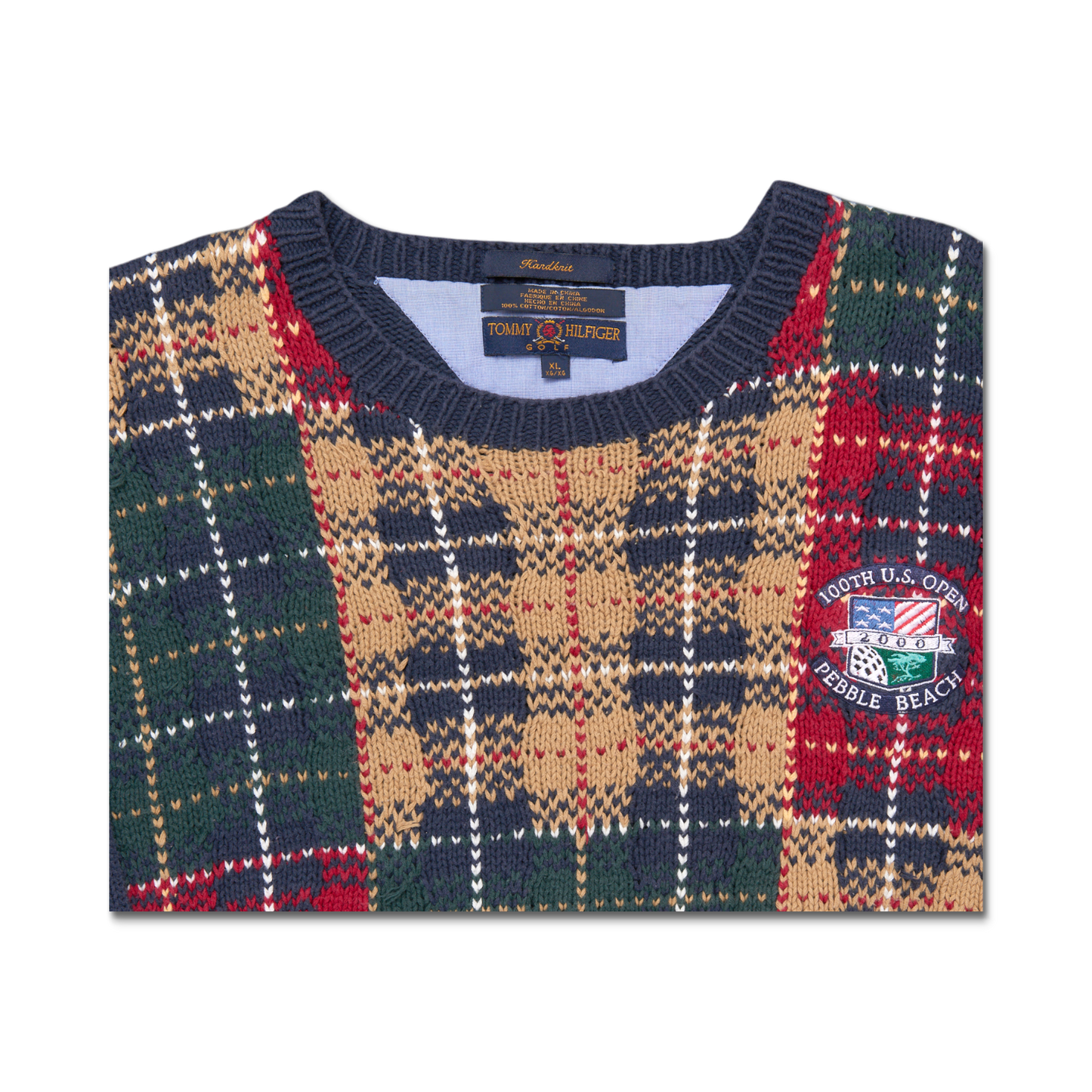2000 U.S. Open Pebble Beach Golf Links Knit Sweater